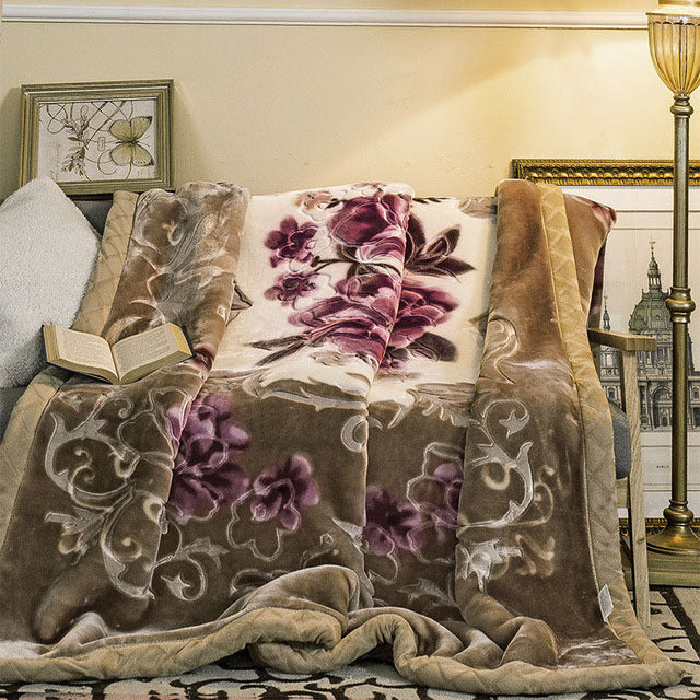 Cozy Dorm Room Throw Blanket and Sheet