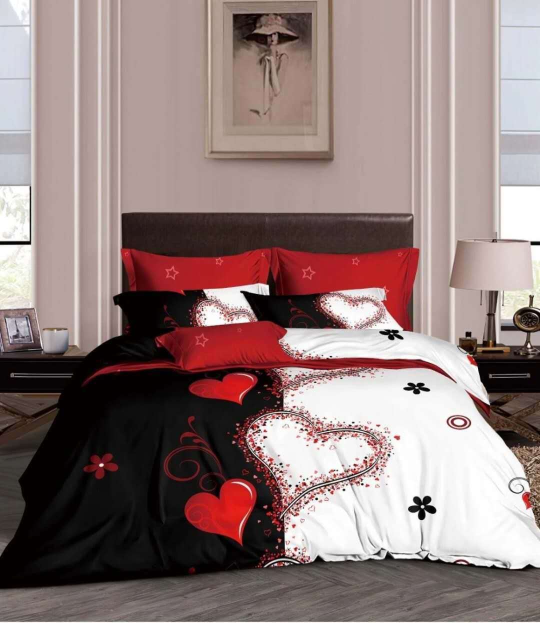 Oversized Digital Print Bedding Set